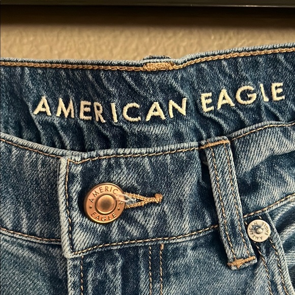 AMERICAN EAGLE Baggy Wide Leg Jeans - Picture 2 of 7